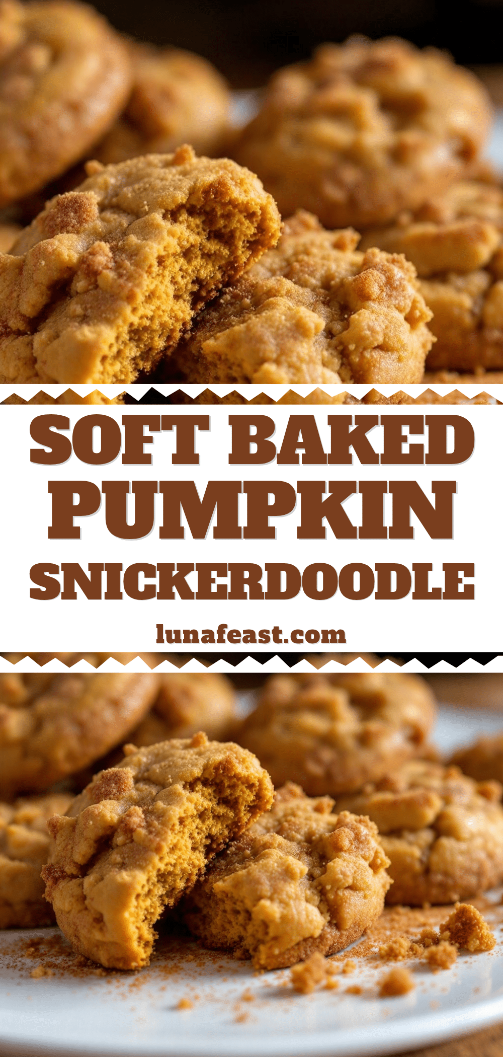 pumpkin snickerdoodle cookies recipe