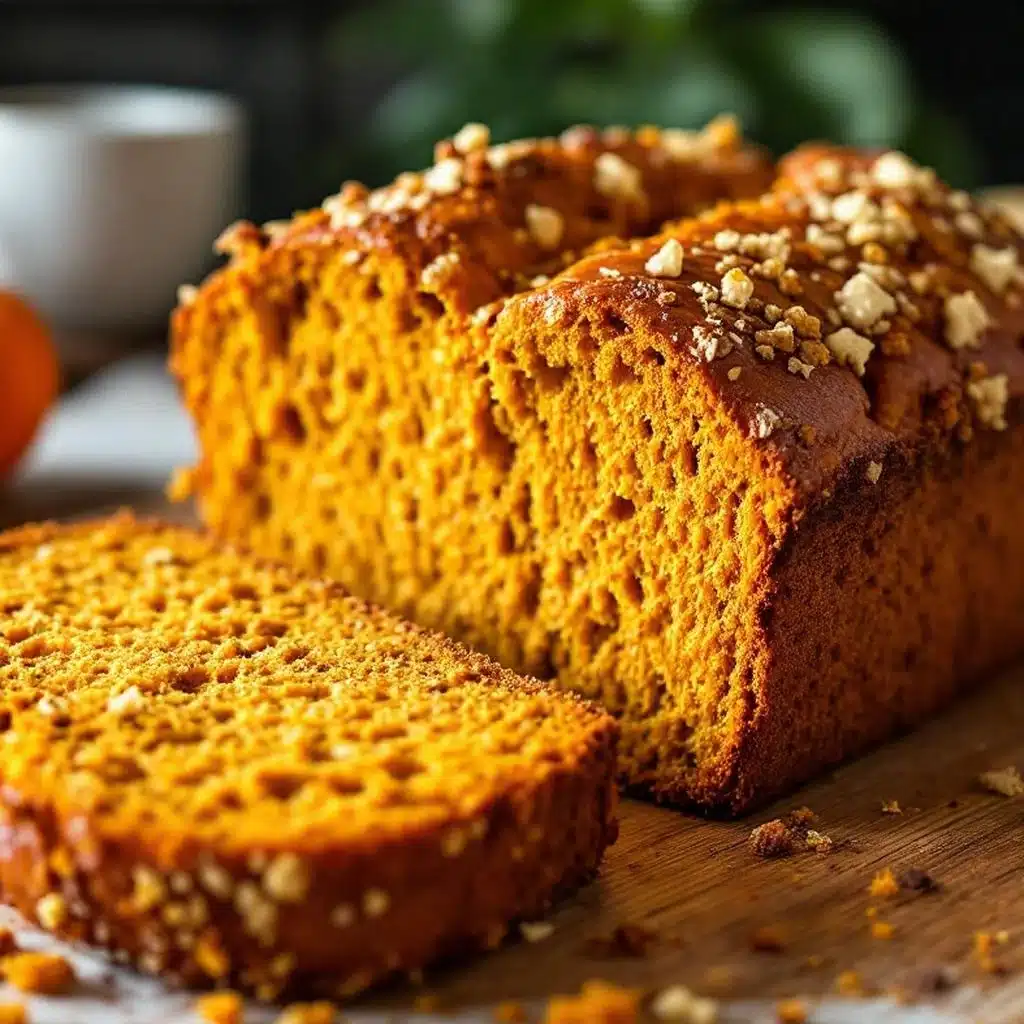 pumpkin sourdough discard bread - featured image