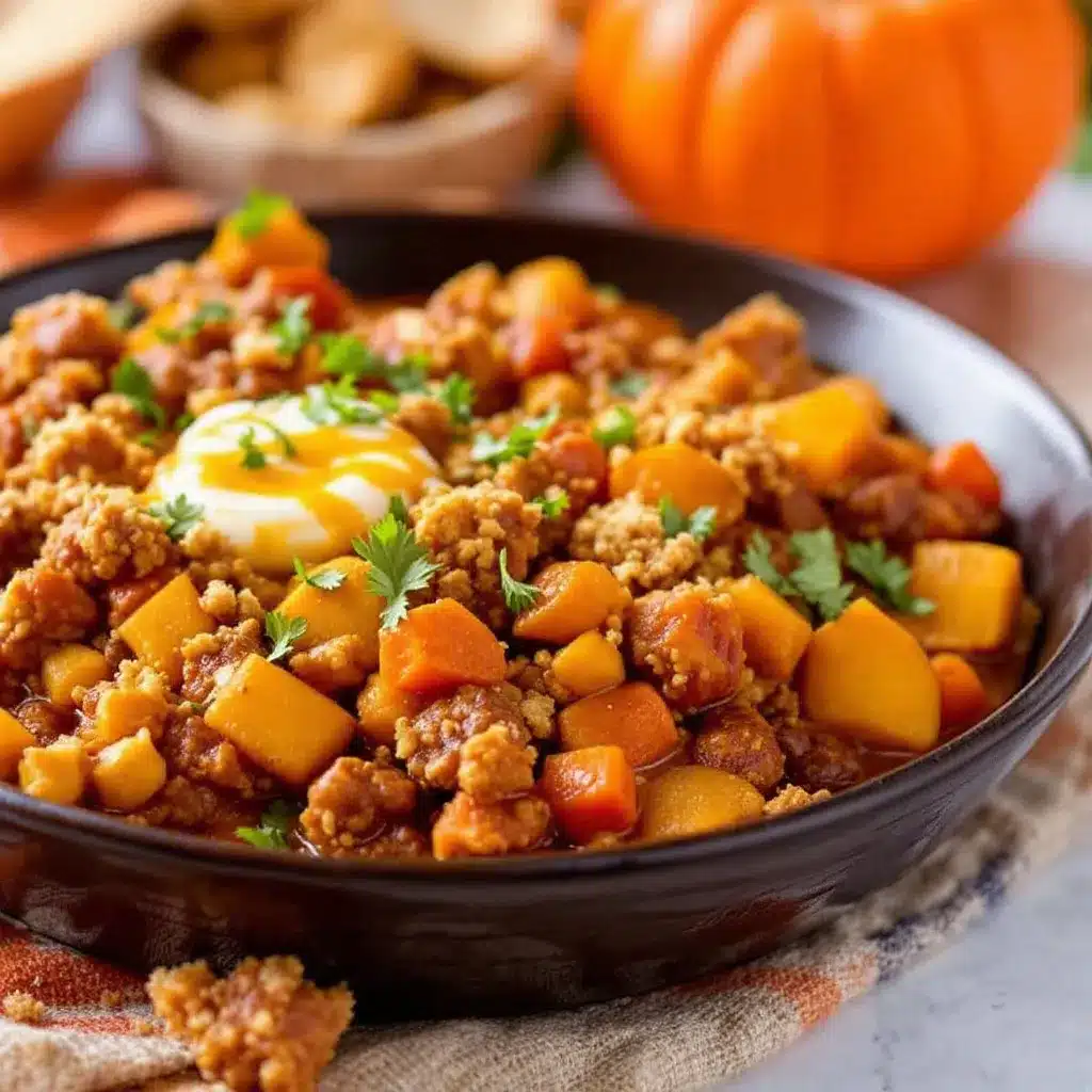 pumpkin turkey chili preparation steps