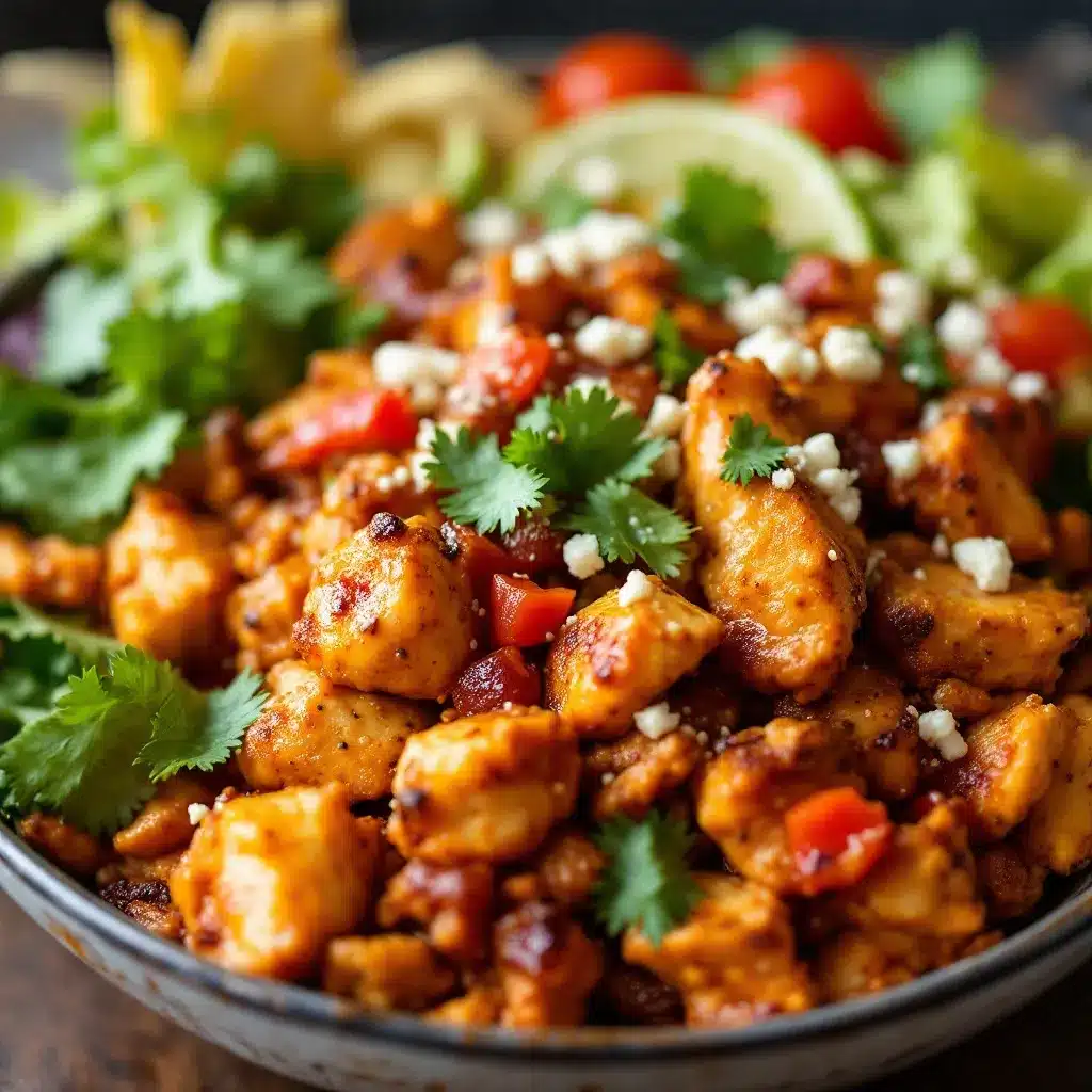 Sheet Pan Chicken Fajita Meal Prep Bowls preparation steps