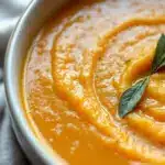 slow cooker butternut squash soup - featured image