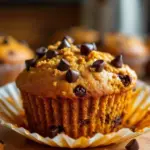 small-batch pumpkin chocolate chip muffins - featured image
