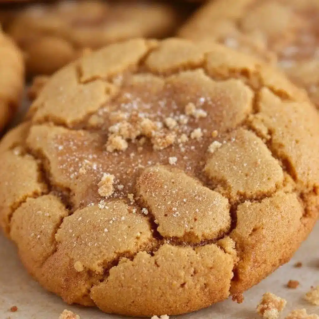 Soft Brown Butter Pumpkin Snickerdoodle Cookies - featured image