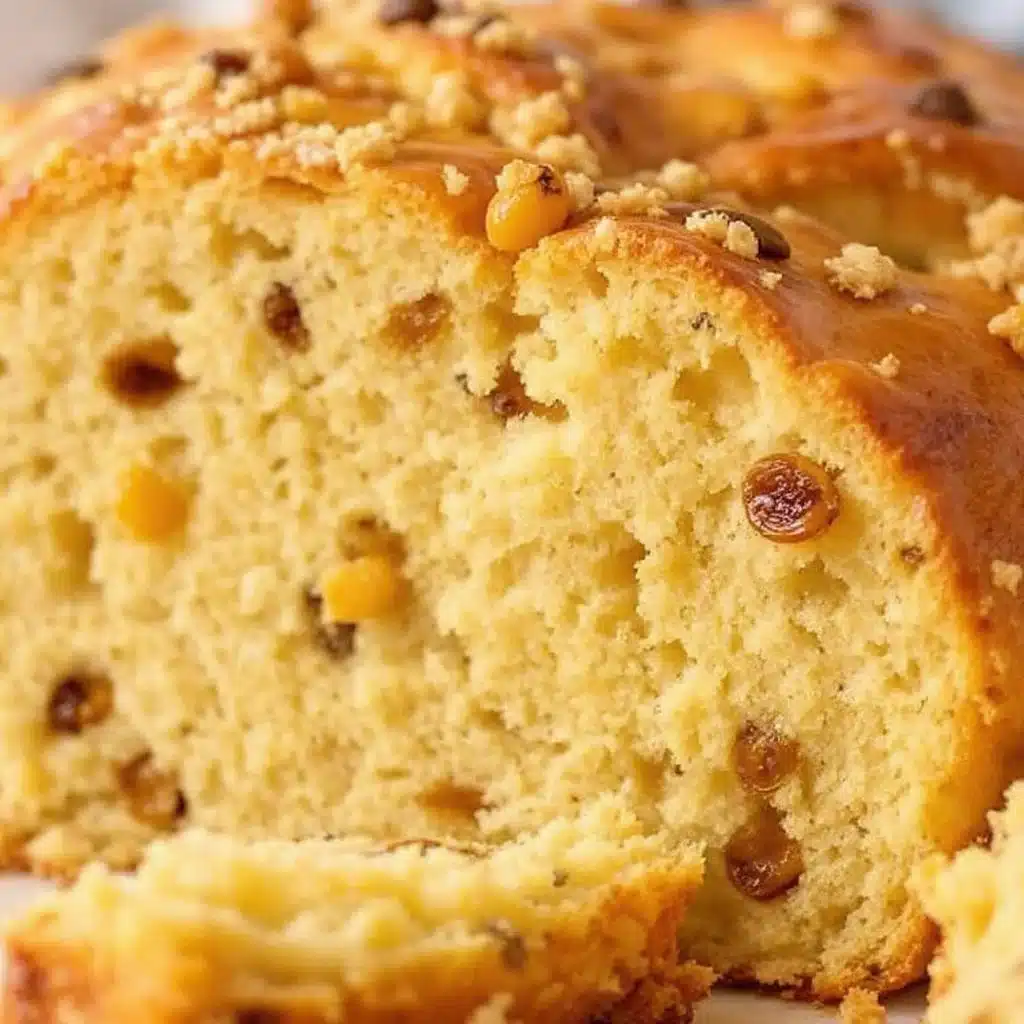 soft Irish soda bread with golden raisins - featured image