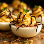 spider deviled eggs - featured image