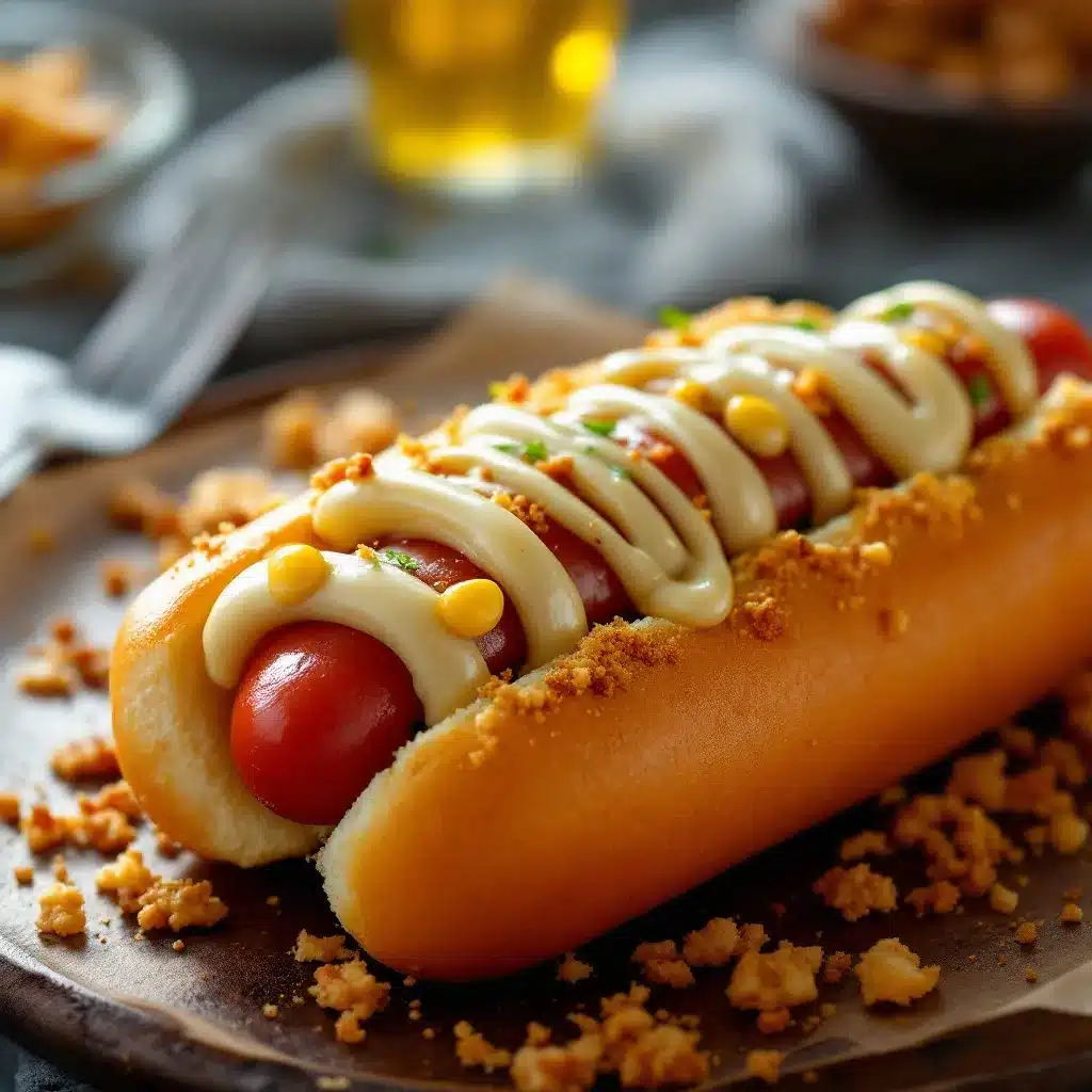 spooky mummy hot dogs preparation steps