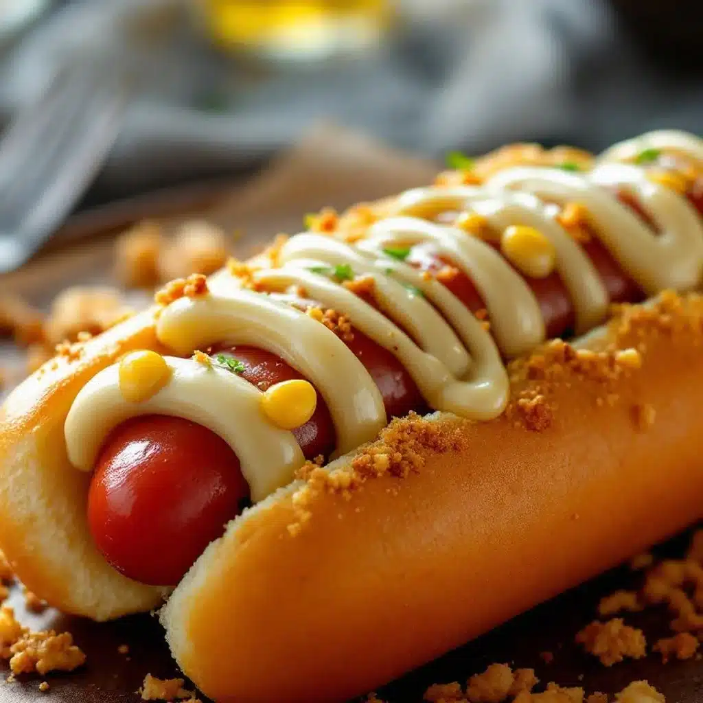 spooky mummy hot dogs - featured image