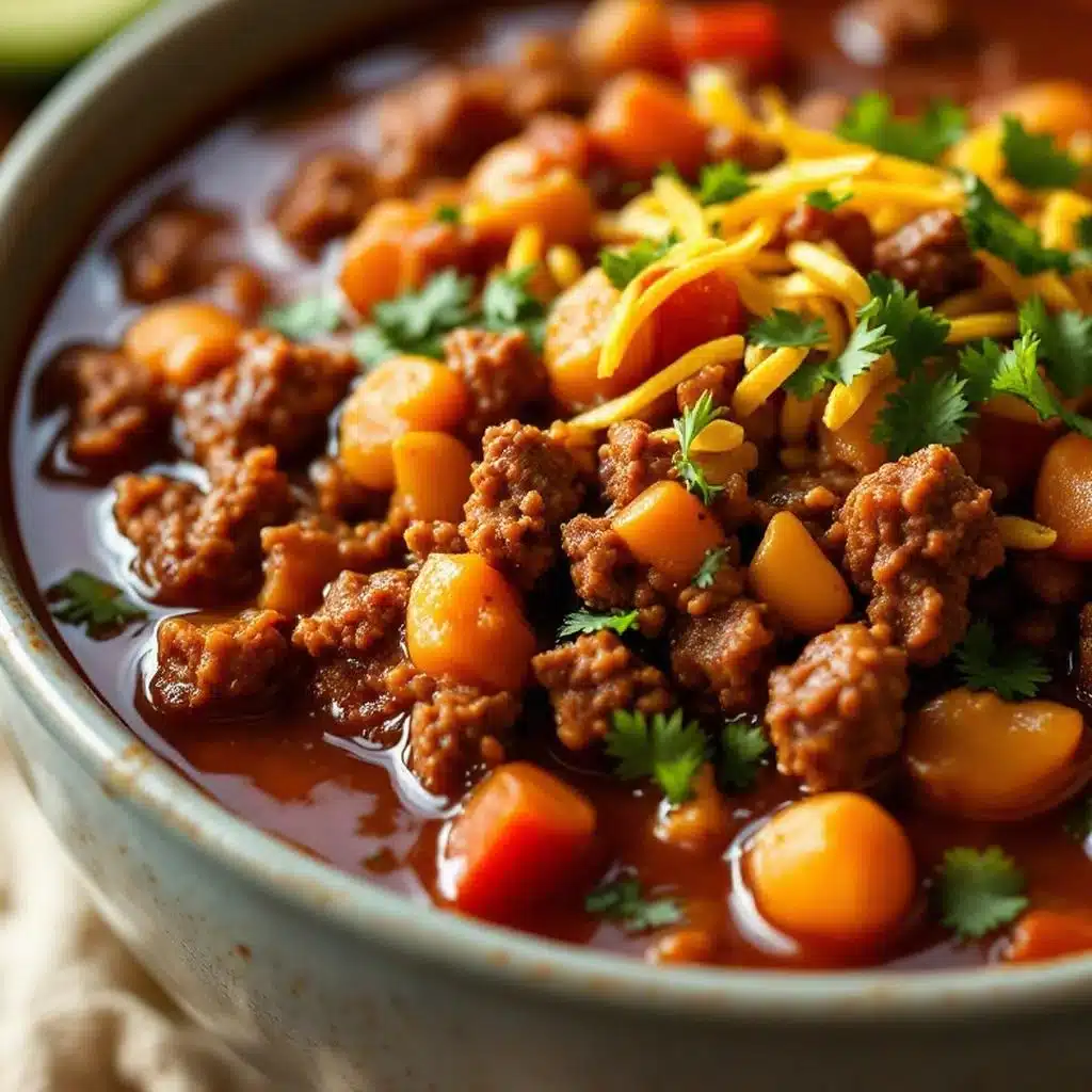 taco soup - featured image