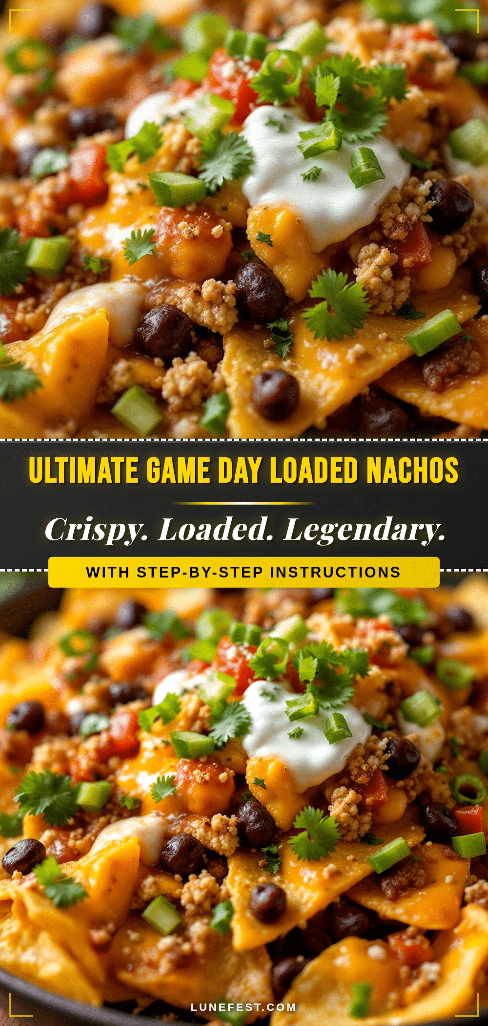 ultimate game day loaded nachos recipe